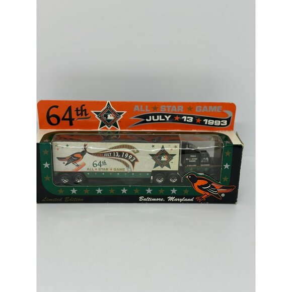 VTG 1993 Matchbox MLB All-Star Game Die-Cast Truck Baltimore Orioles New-in-Box - Picture 1 of 8